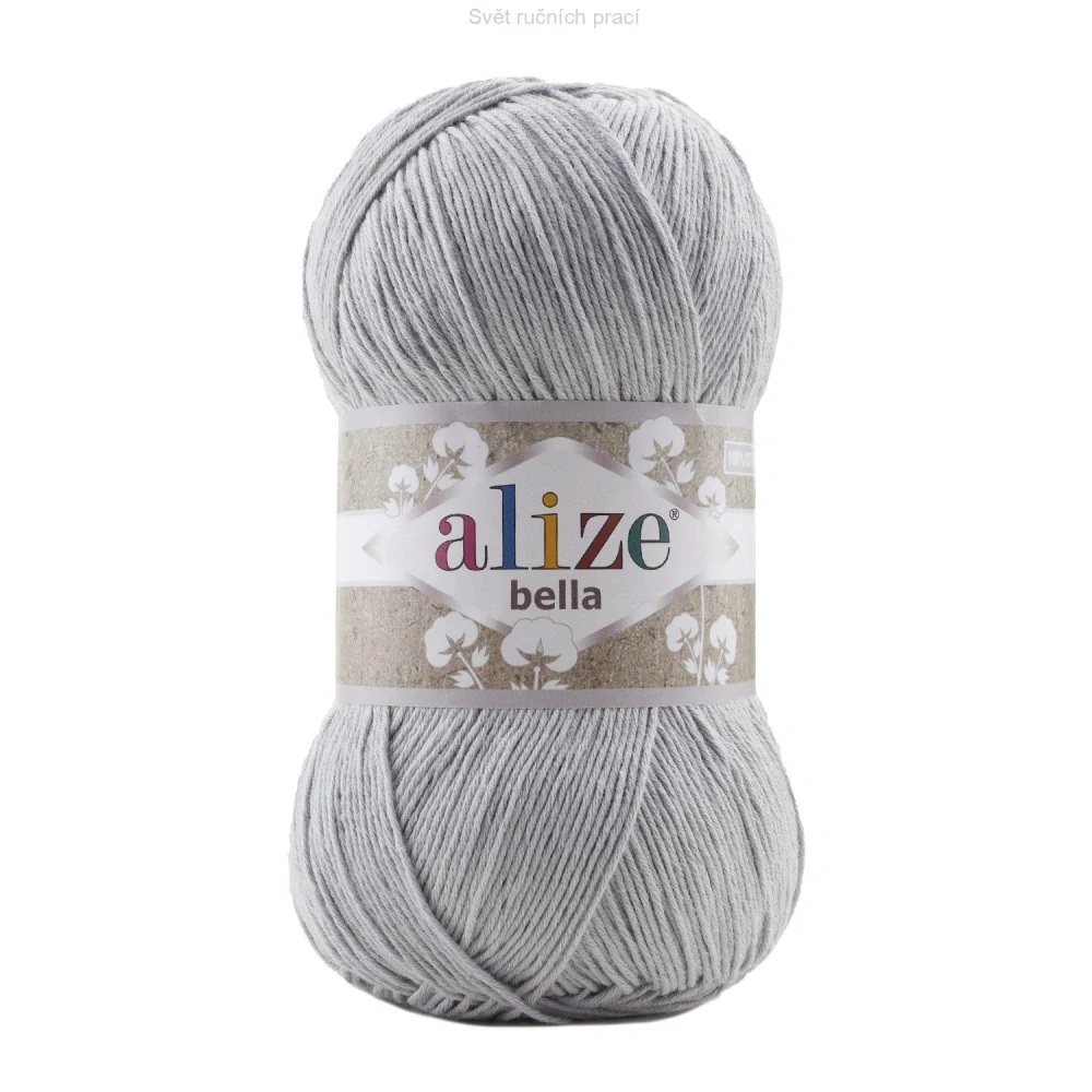 Bella 100 - 021 světle šedá