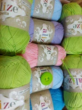 Kreativní balíček 1. - příze Bella 450 g