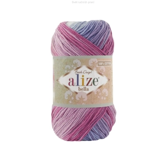 BELLA BATIK - 3686 - růžová - fialová - mentol