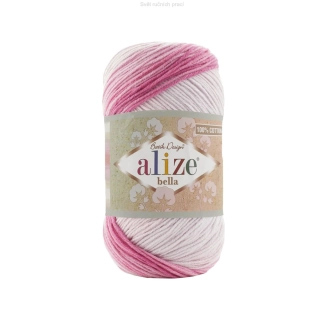 BELLA BATIK - 3302 - růžová - fialová - bílá